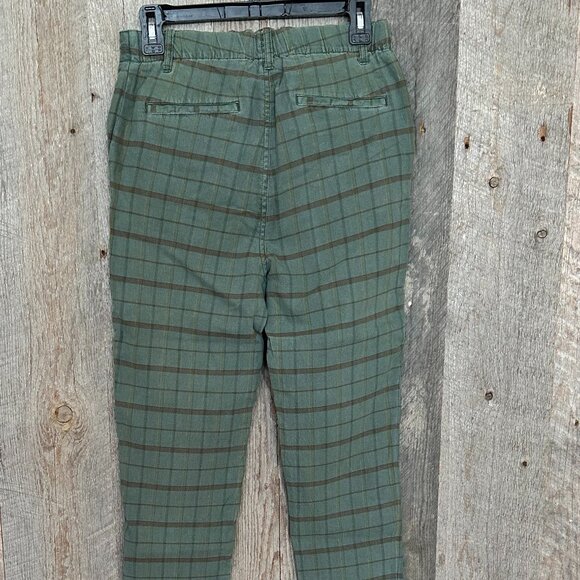 Sundance Green Plaid Pants - Picture 4 of 6